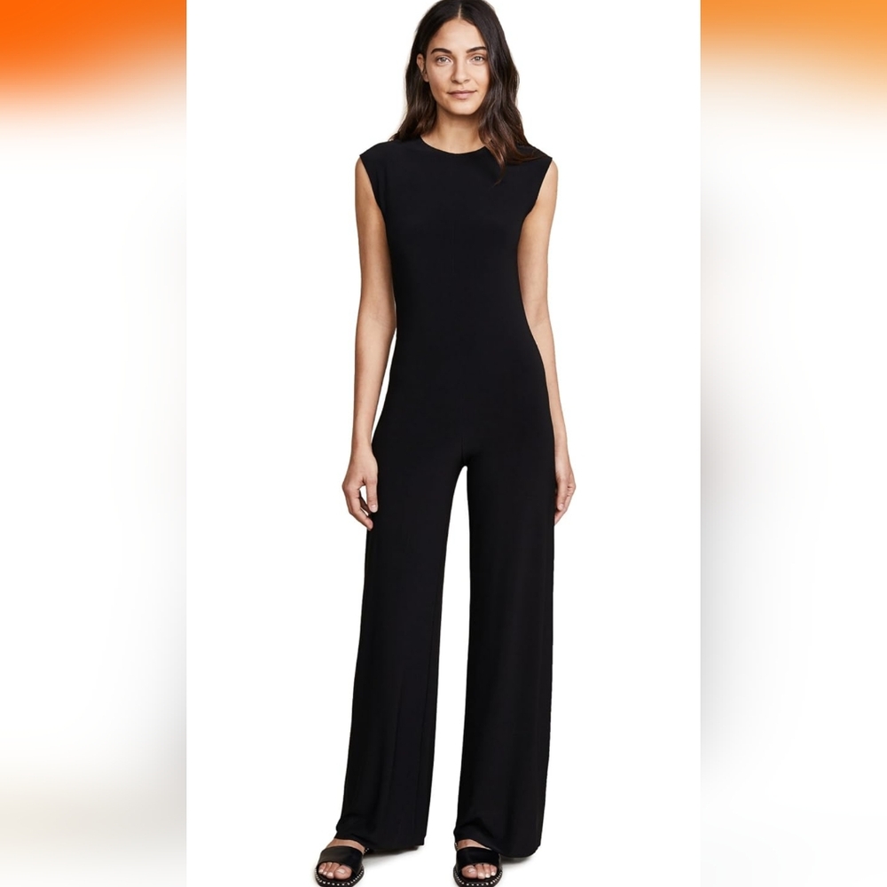 Norma Kamala Velvet Jumpsuit Wide LegSize L40